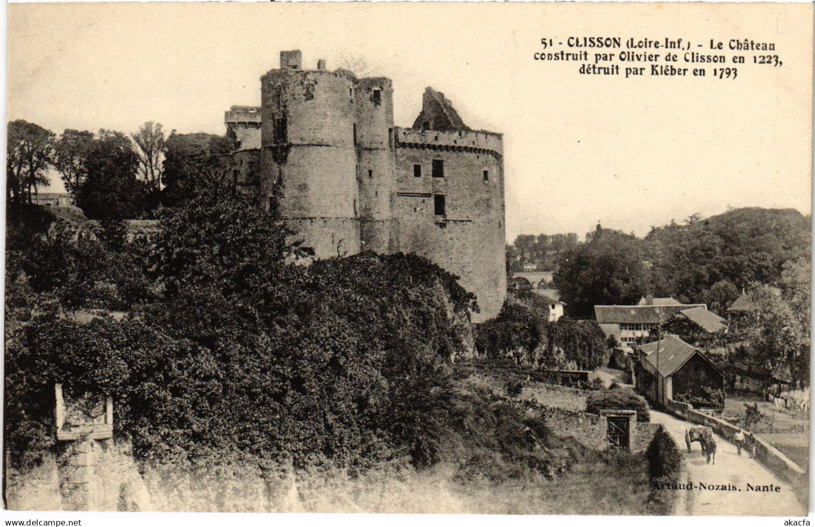 CPA Clisson le Chateau (1440161)