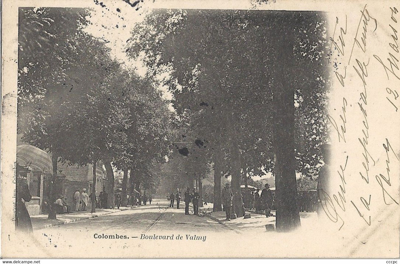 CPA Colombes Boulevard de Valmy