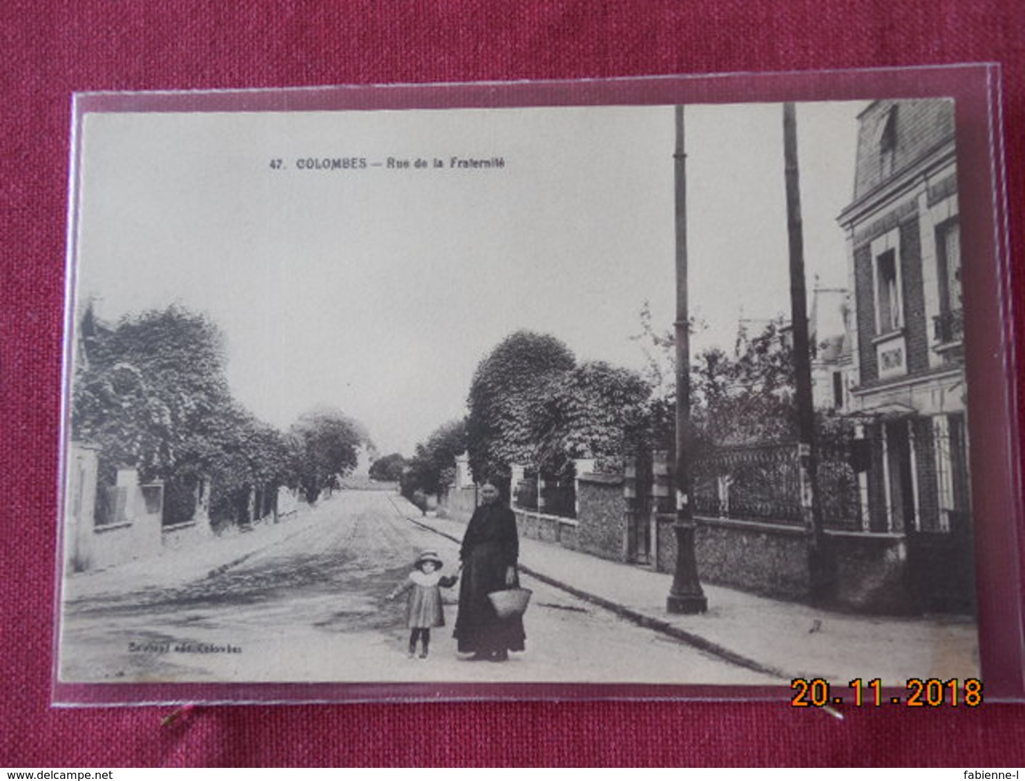 CPA - Colombes - Rue de la Fraternité