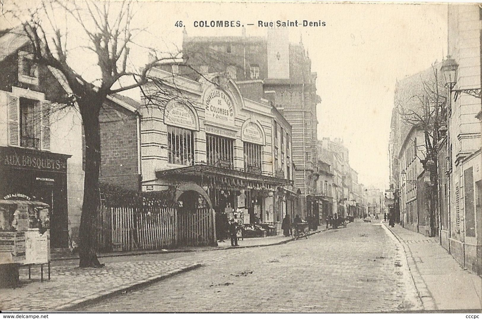 CPA Colombes Rue Saint-Denis