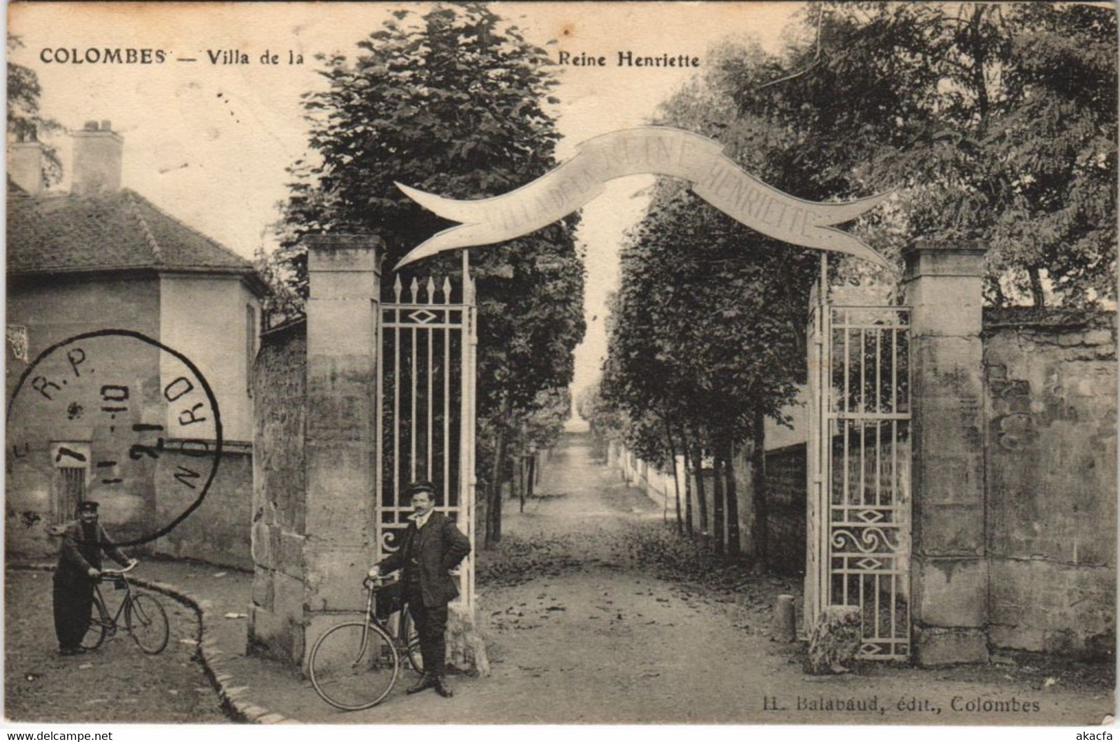 CPA COLOMBES Villa de la (806795)