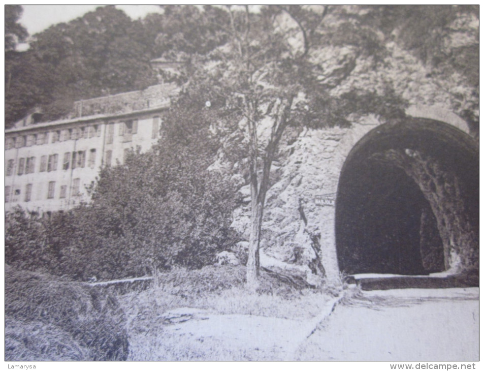 CPA Colorisée 1929  =>BARJOLS LE TUNNEL   - =>Carte Postale > Europe > France > [84] Vaucluse > Autres Communes