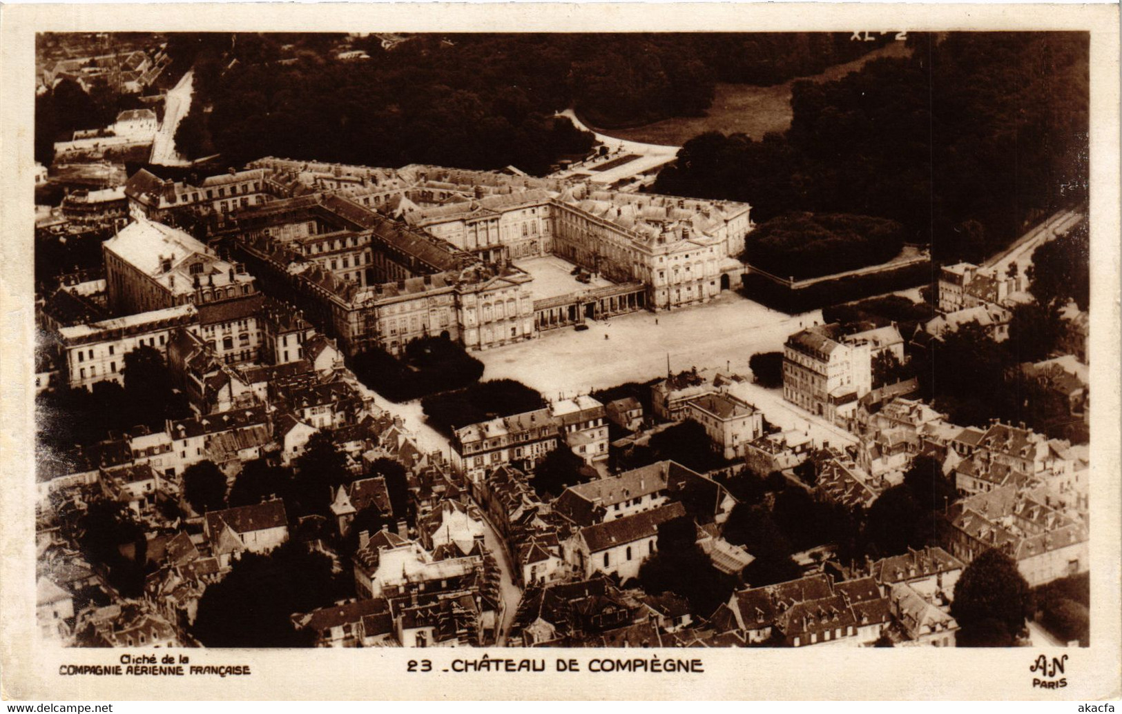 CPA Compiegne Chateau de Compiegne FRANCE (1013838)