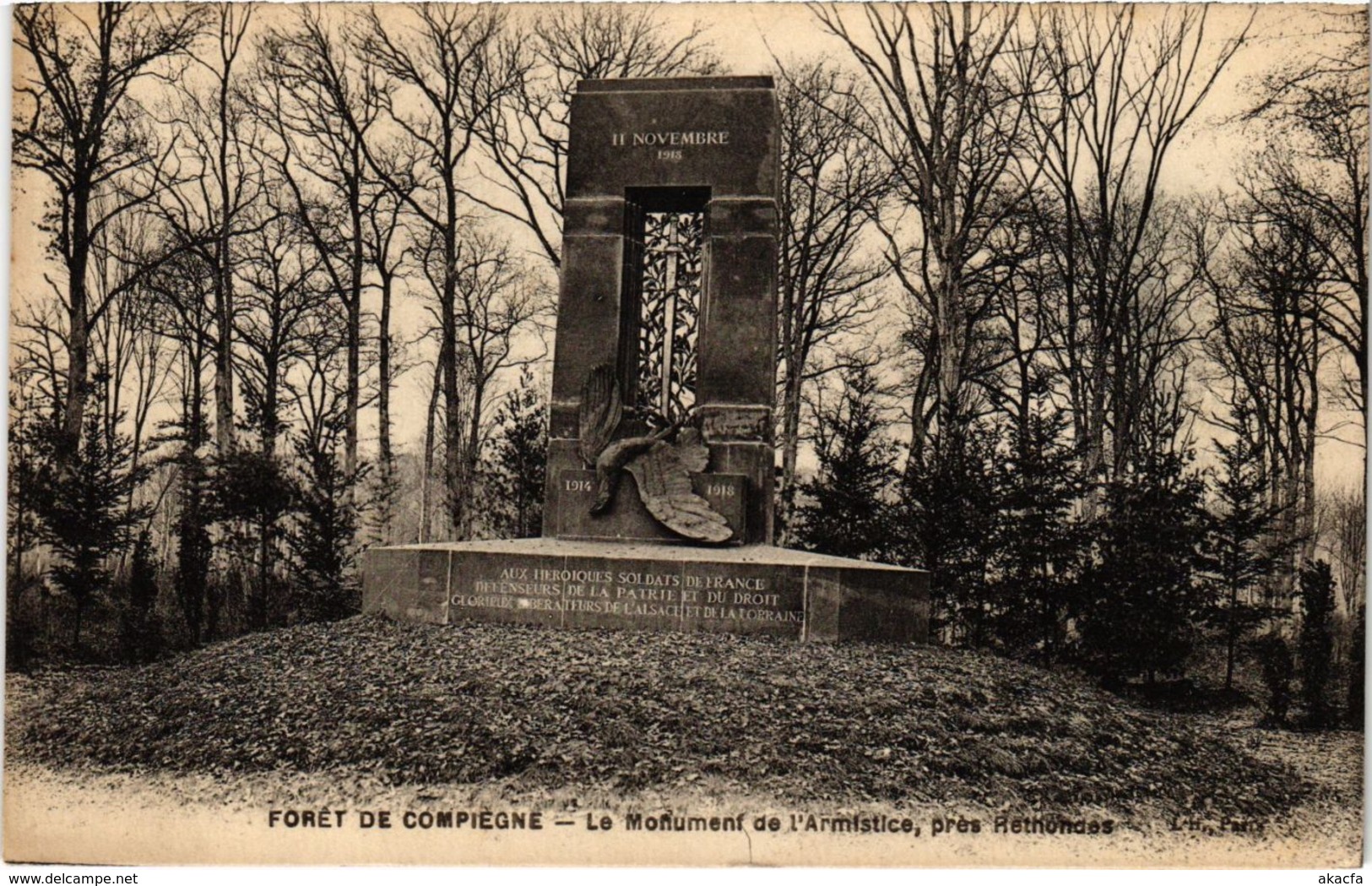 CPA Compiegne - Foret de Compiegne - Le Monument de l'Armistice (1031796)