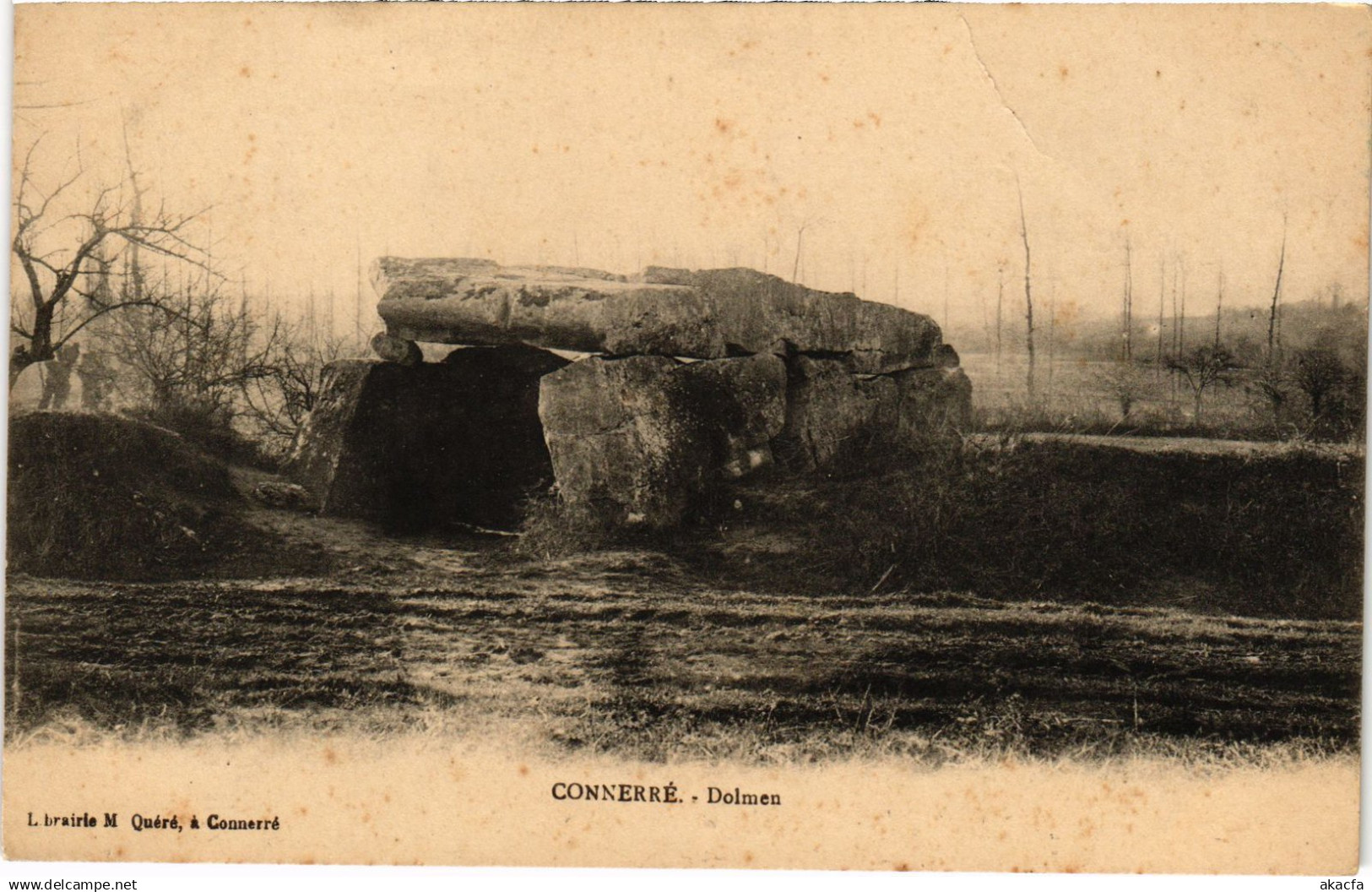 CPA Connerre Dolmen (1429352)