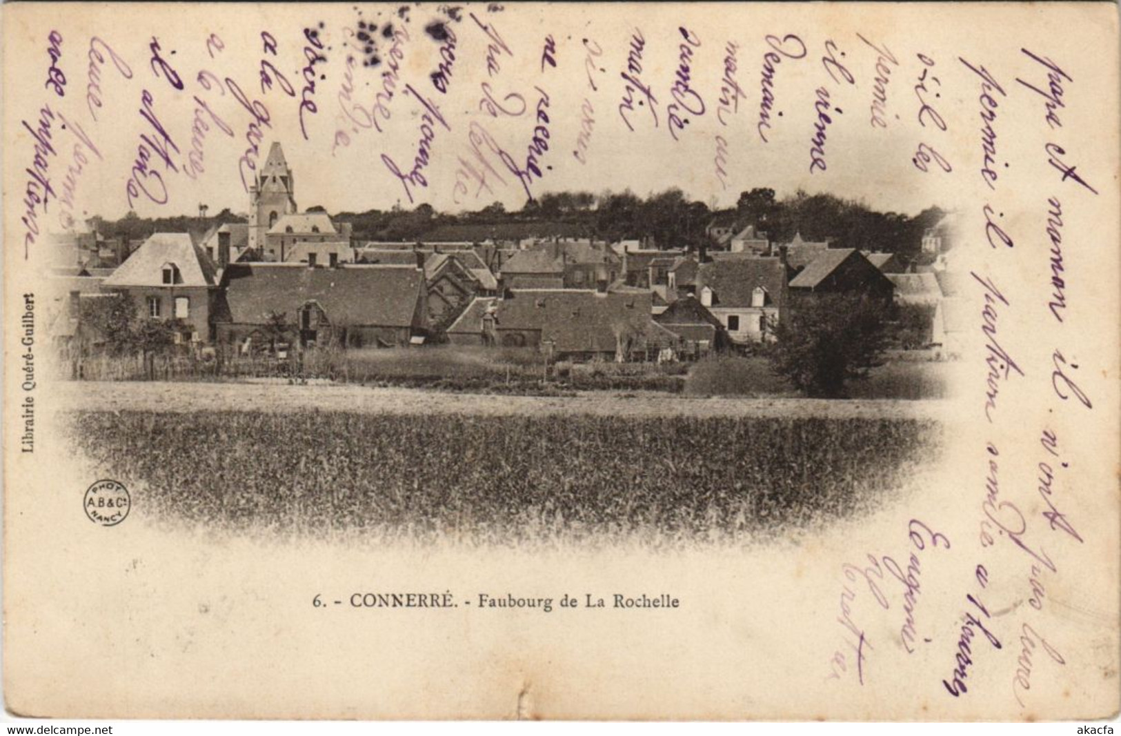 CPA CONNERRÉ Faubourg de la Rochelle (806085)