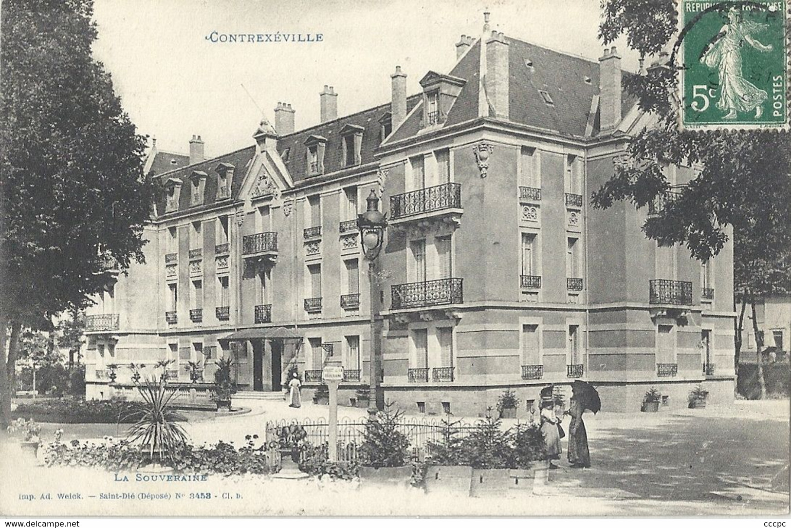 CPA Contrexéville La Souveraine