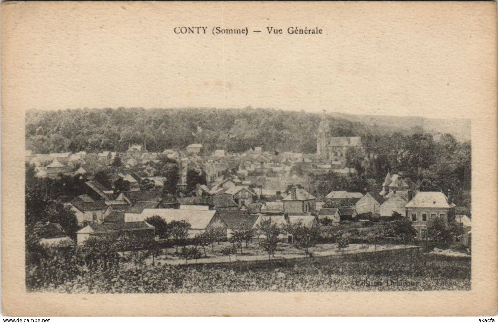 CPA CONTY vue générale (25484)