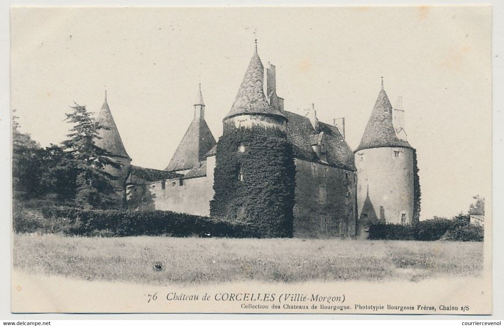 CPA - CORCELLES-EN-BEAUJOLAIS (Rhône) - Chateau De Corcelles