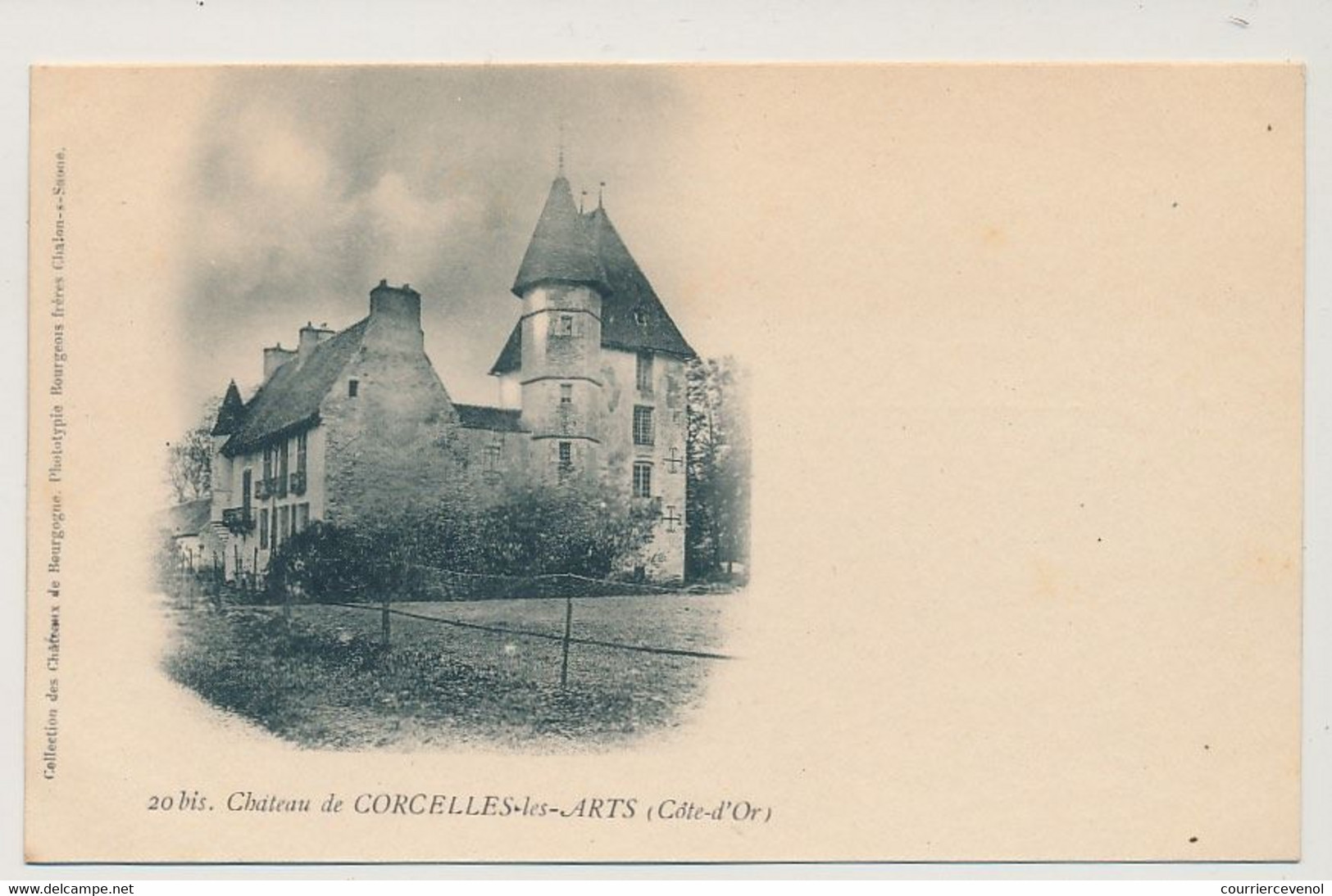 CPA - CORCELLES-LES-ARTS (Côte d'Or) - Château de Corcelles-les-Arts