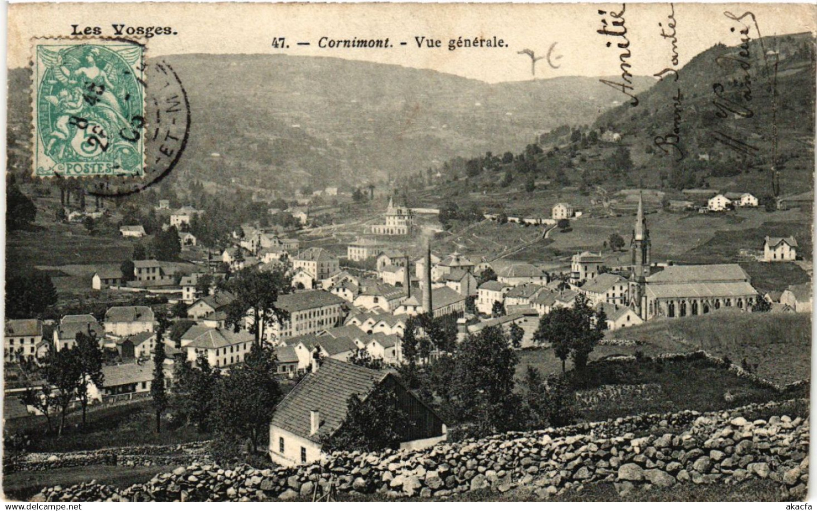 CPA CORNIMONT - Vue générale (456305)