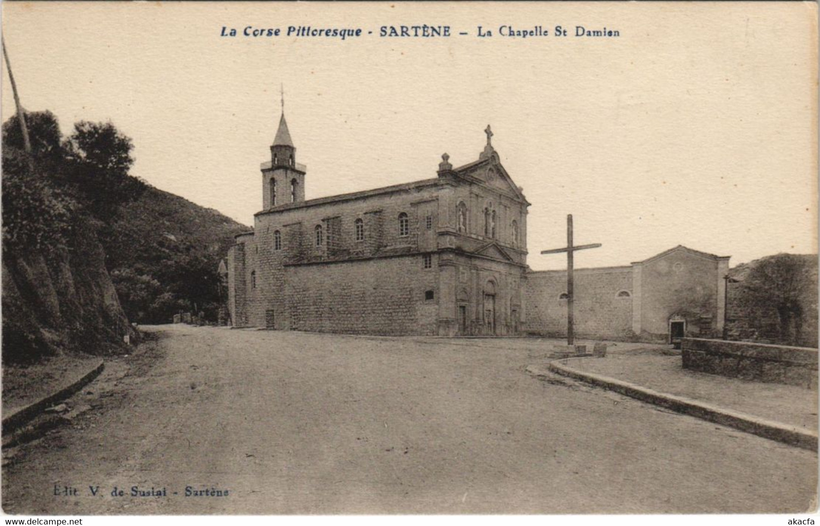 CPA CORSE SARTENE La chapelle (804713)