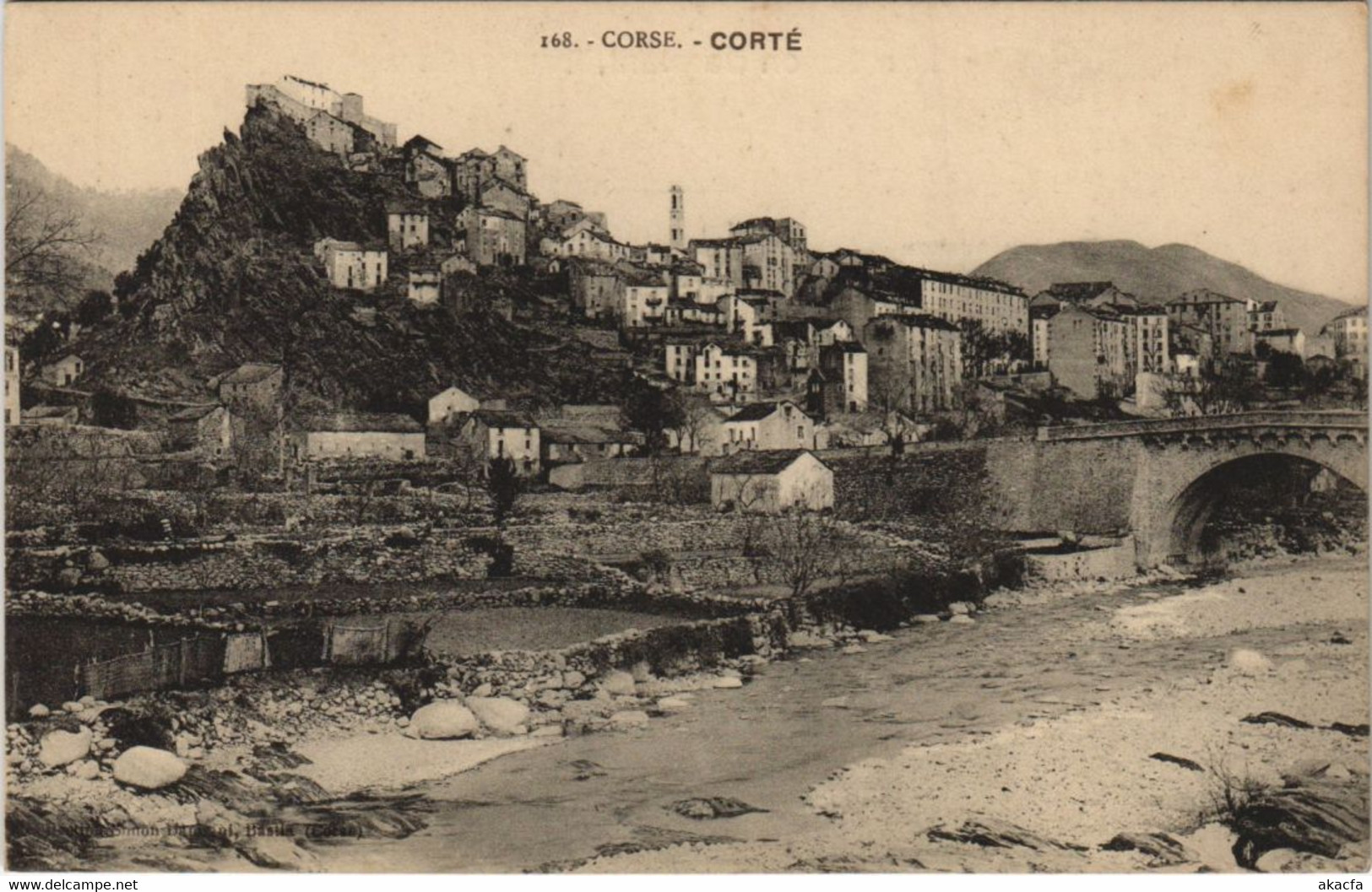 CPA Corte CORSICA (1078633)