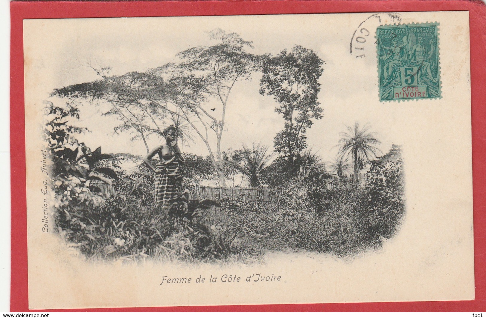 CPA: Côte d'Ivoire - Femme de la Côte d'Ivoire (Aubert)