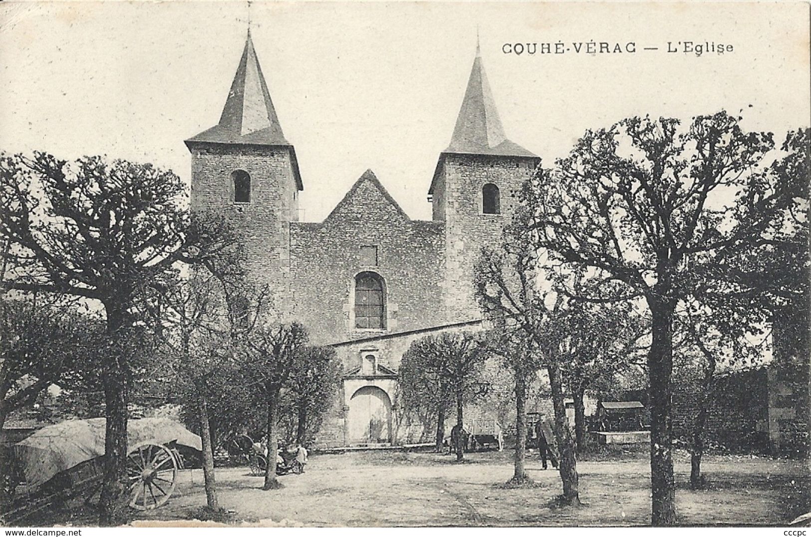 CPA Couhé - Vérac l'Eglise