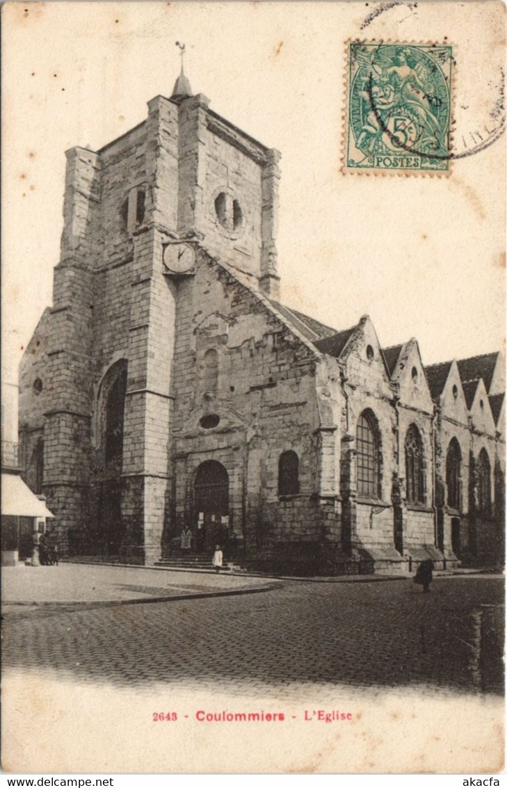 CPA COULOMMIERS - L'Église (120322)