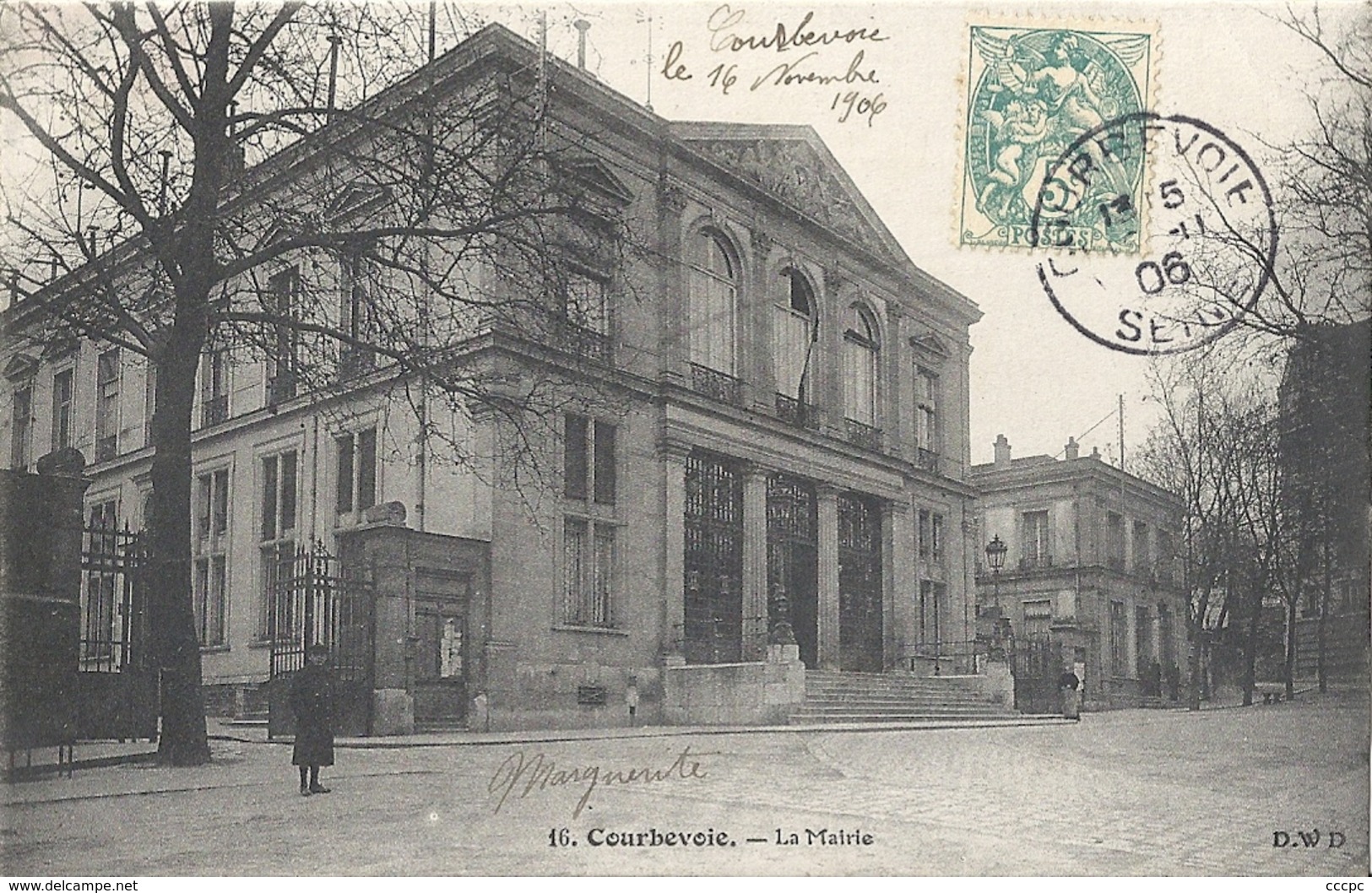 CPA Courbevoie Mairie