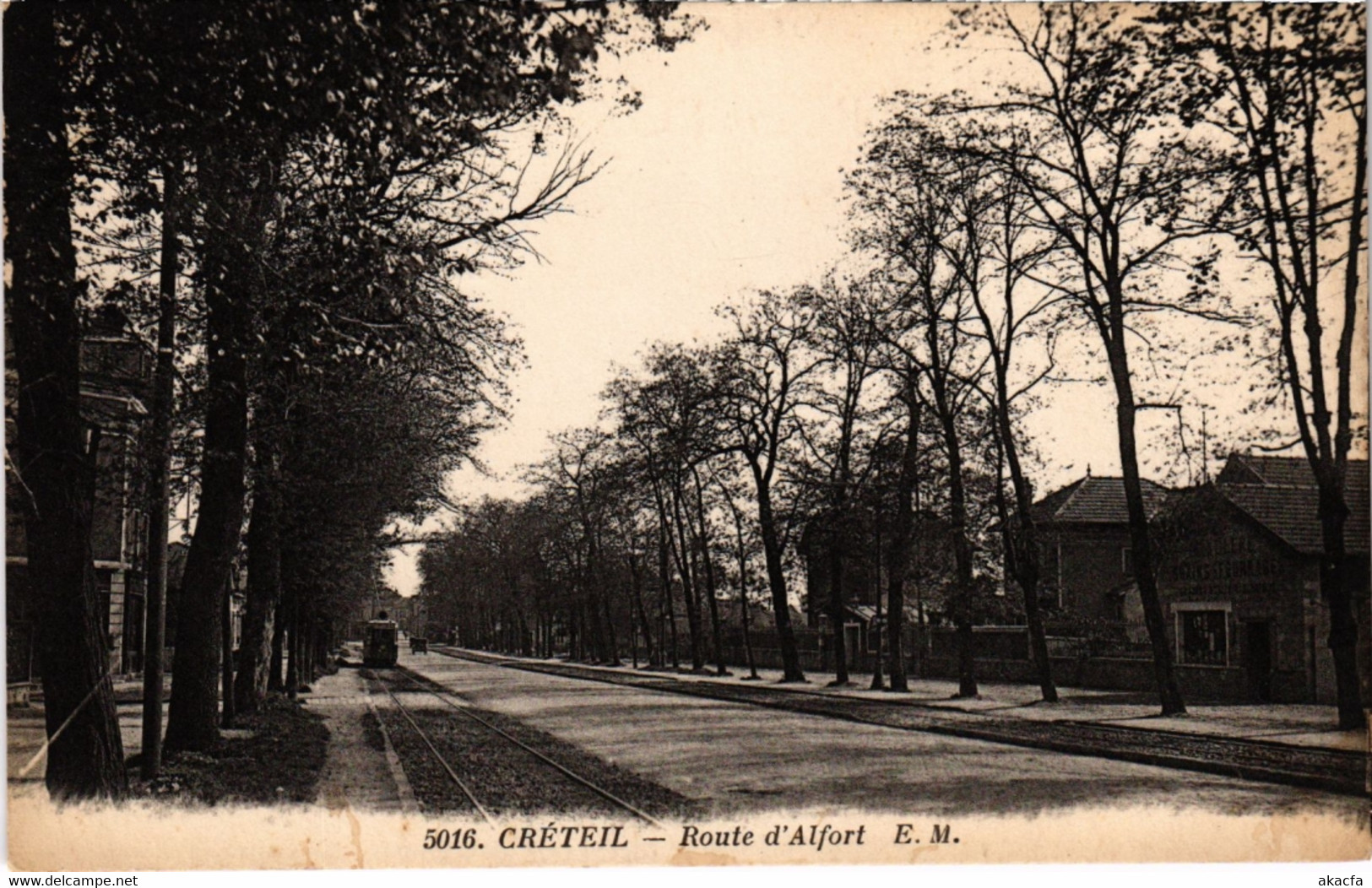 CPA Créteil - Route d'Alfort (988907)