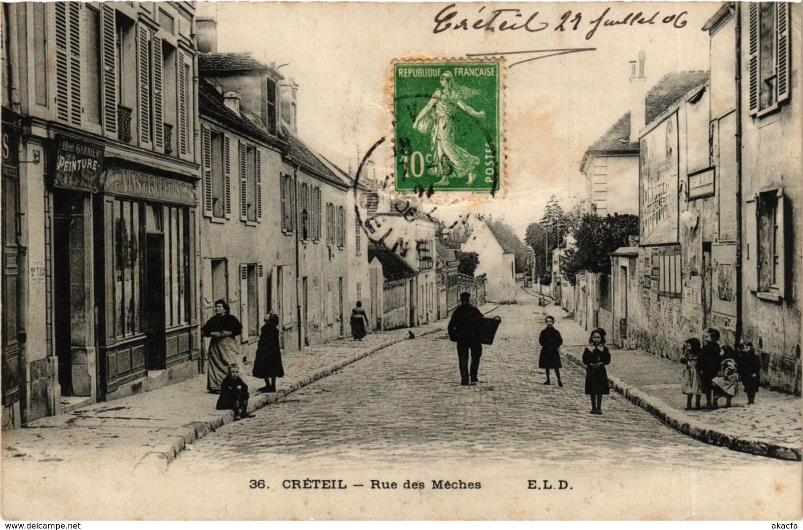 CPA CRÉTEIL Rue des Meches (869455)