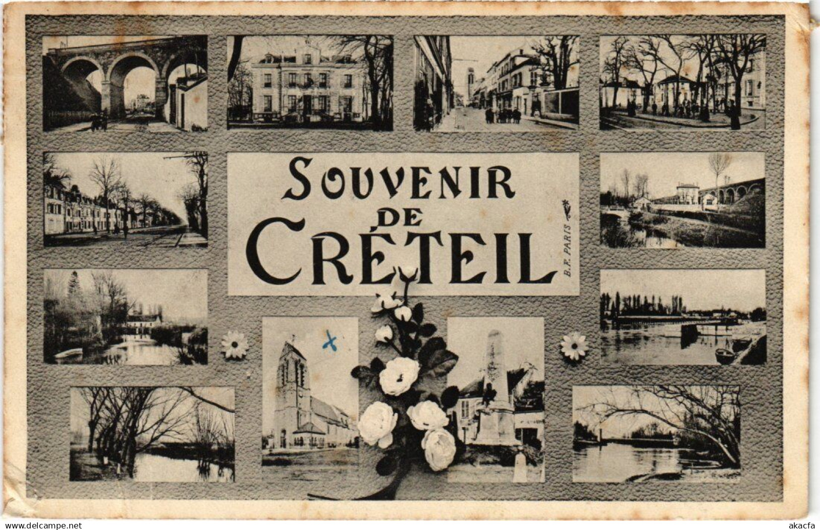 CPA Creteil Souvenir de Creteil FRANCE (1339356)