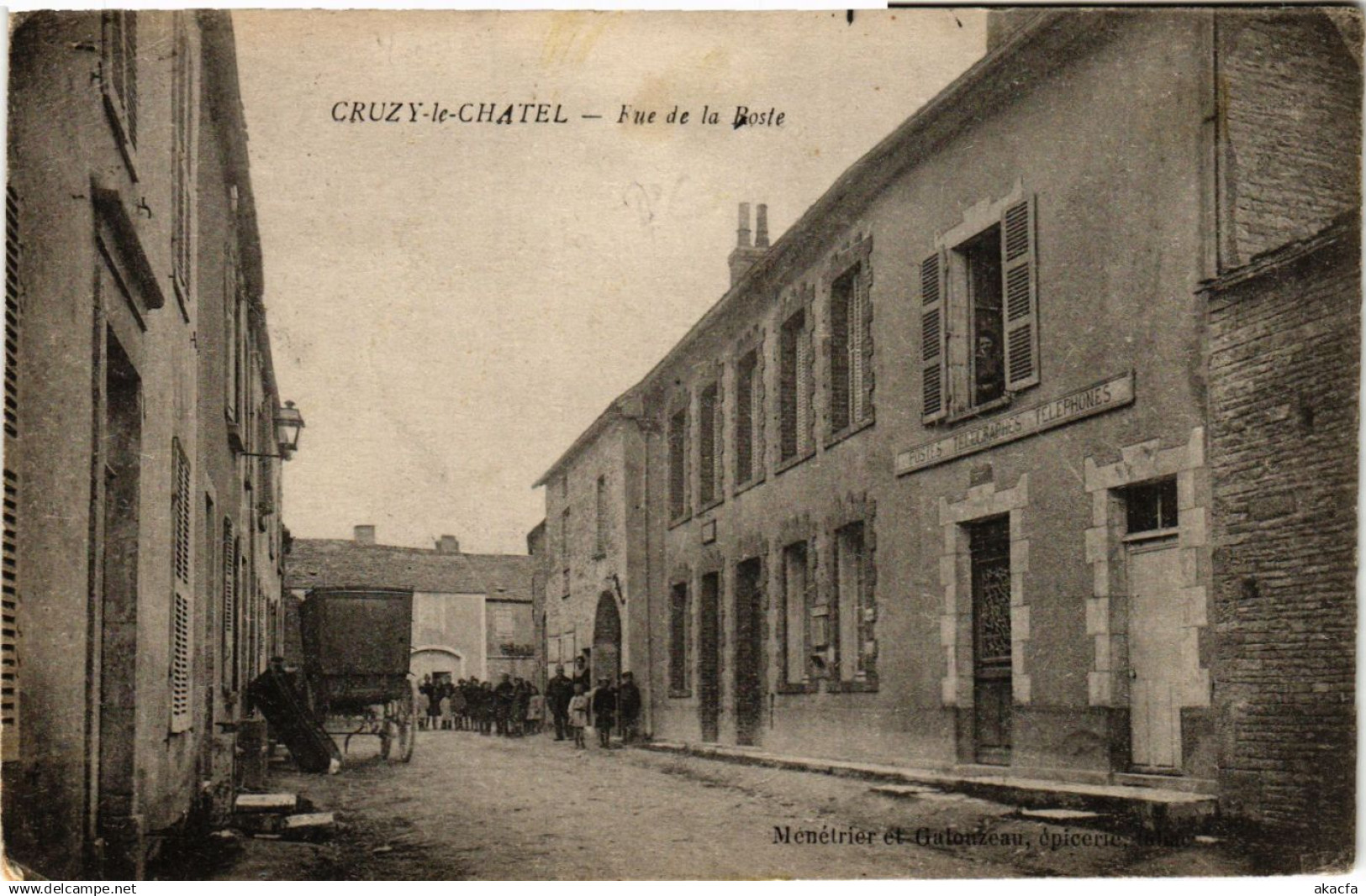 CPA CRUZY-le-CHATEL - Fue de la Hoste (357896)