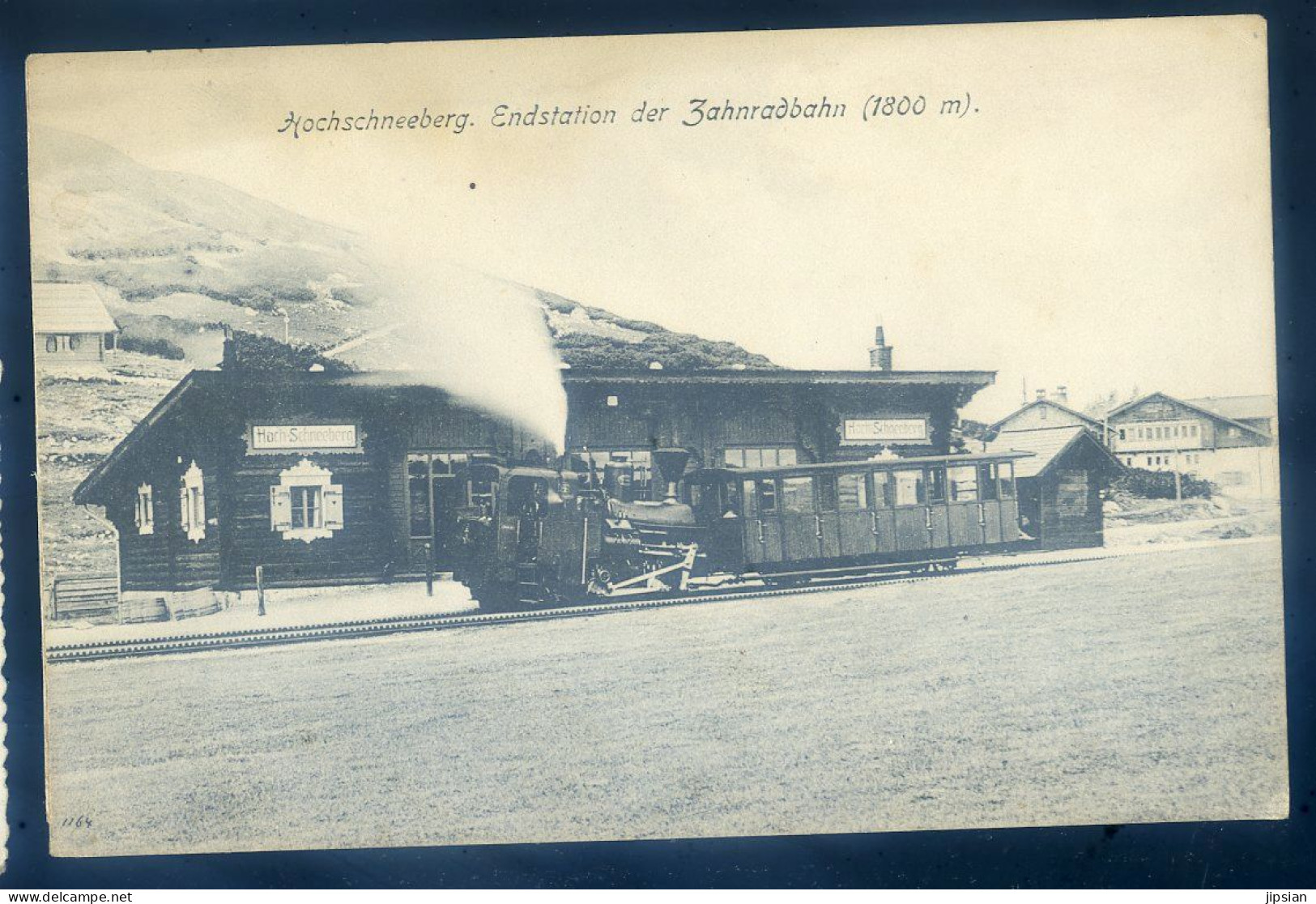 cpa d' Autriche Gare de  Hochschneeberg , Endstation der Zahnradbahn ........  Schneeberggebiet    MAI24-29