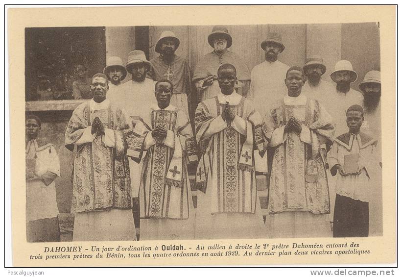 CPA DAHOMEY / BENIN - JOUR D'ORDINATION A OUIDAH