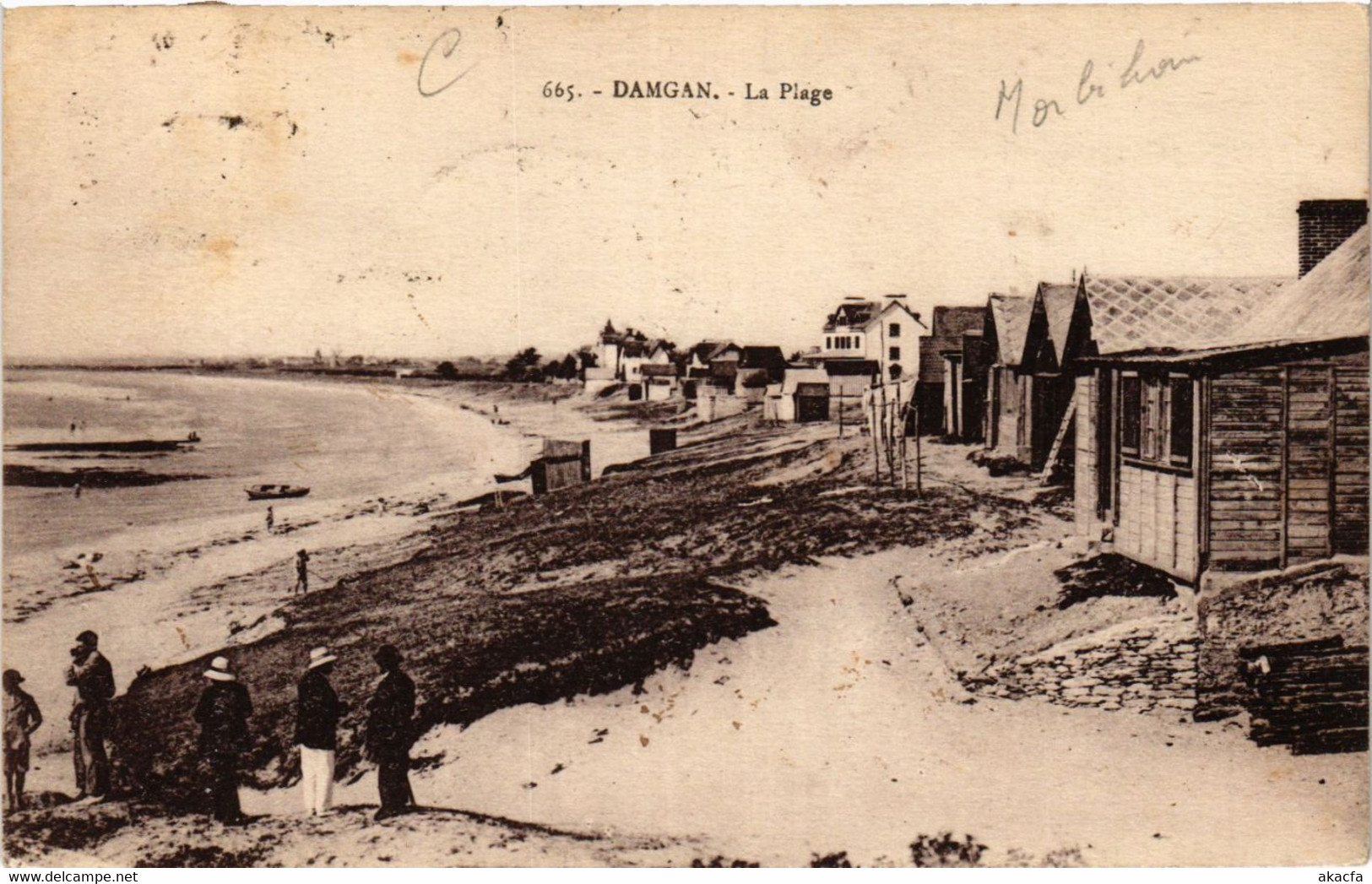 CPA DAMGAN - La Plage (430925)