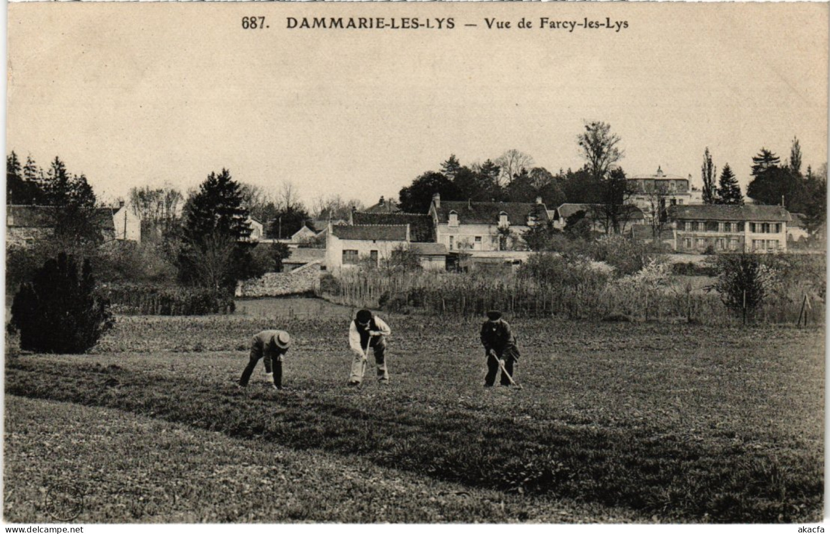 CPA DAMMARIE-les-LYS Vue de Farcy-les-Lys (1329431)