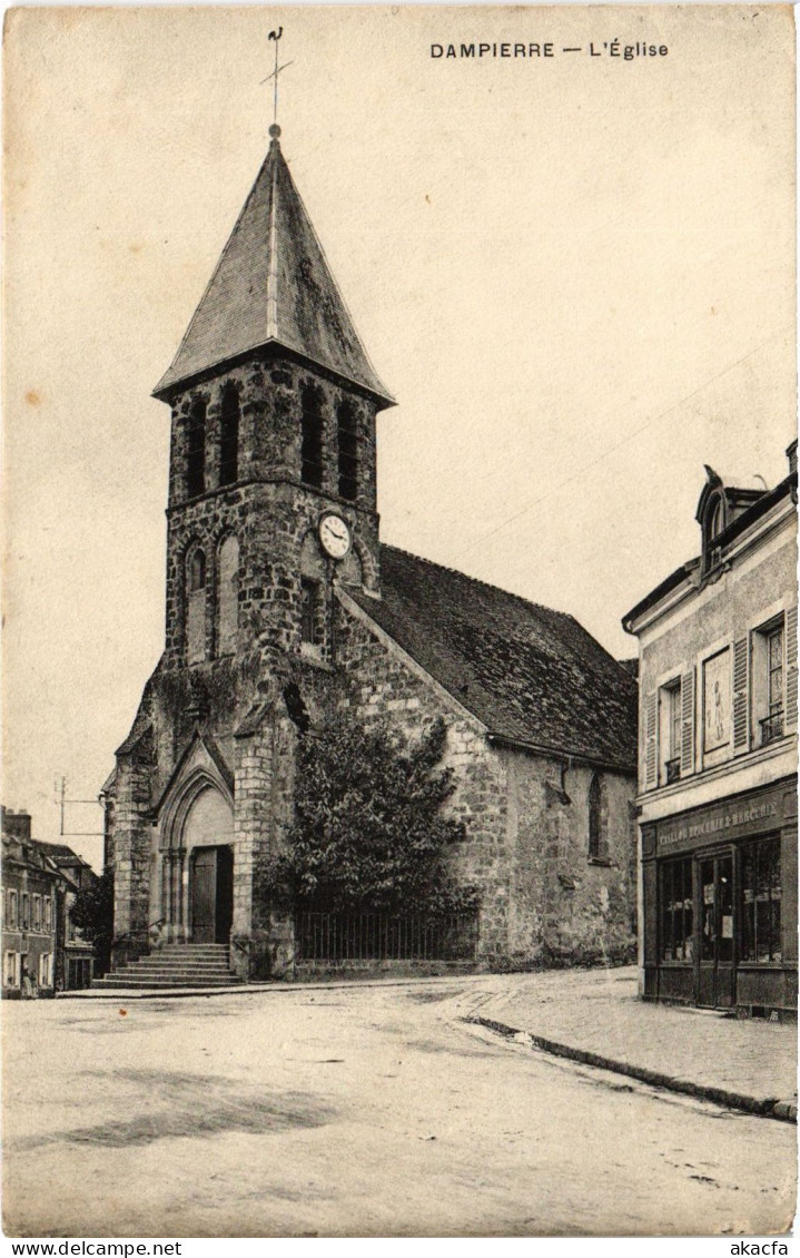 CPA DAMPIERRE Eglise (1385805)