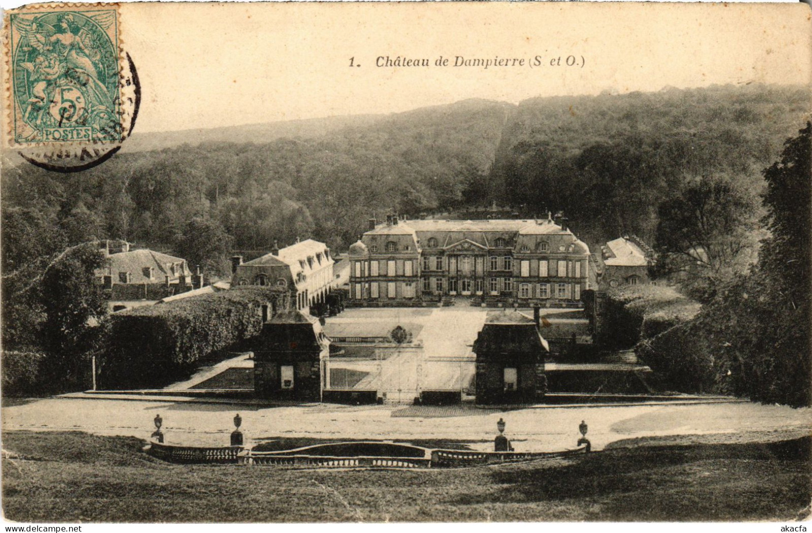 CPA DAMPIERRE Le Chateau (1412440)