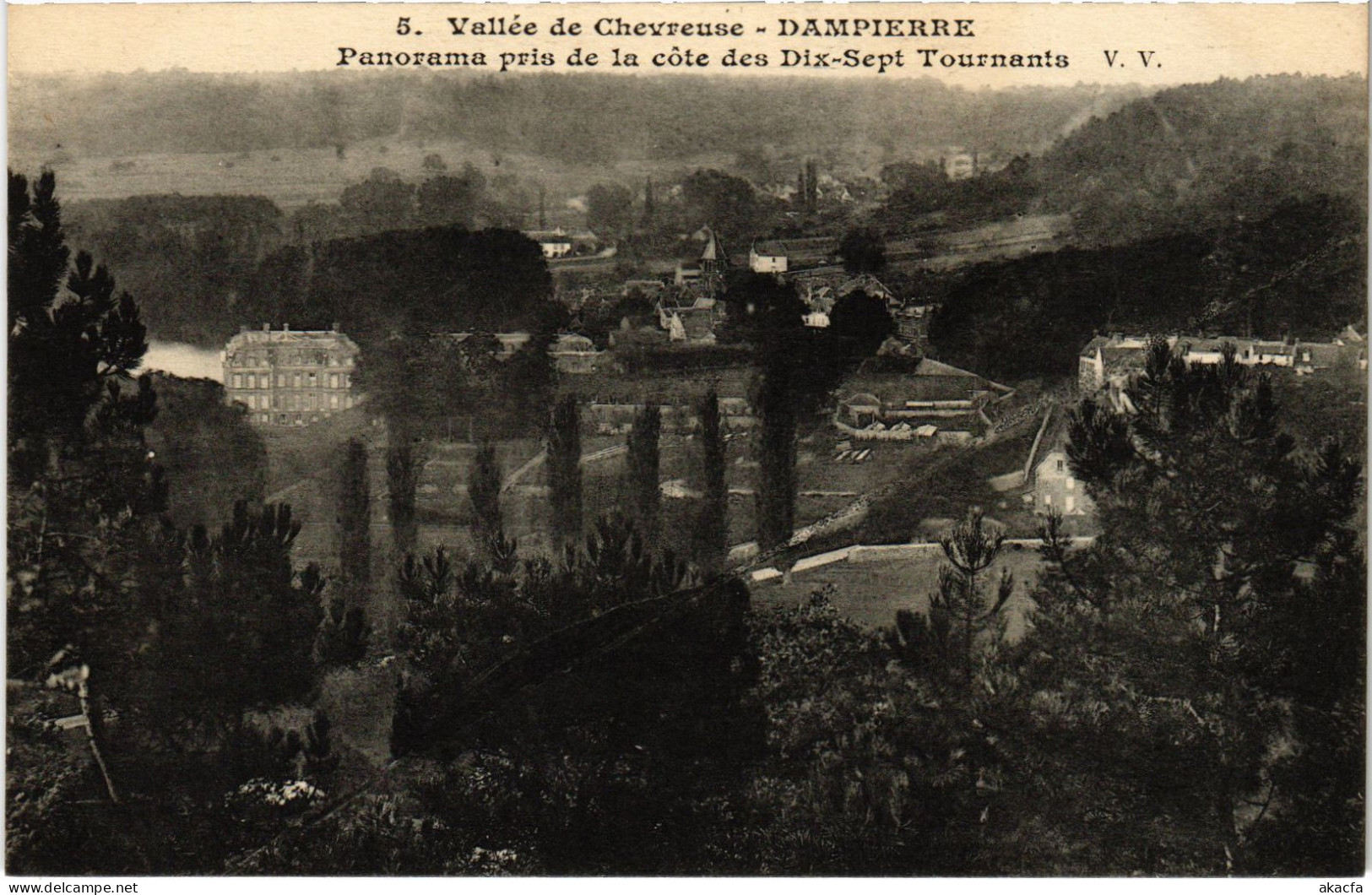 CPA DAMPIERRE Panorama (1385811)