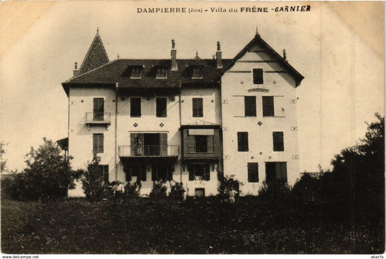 CPA DAMPIERRE - Villa du Frene-Garnier (212201)