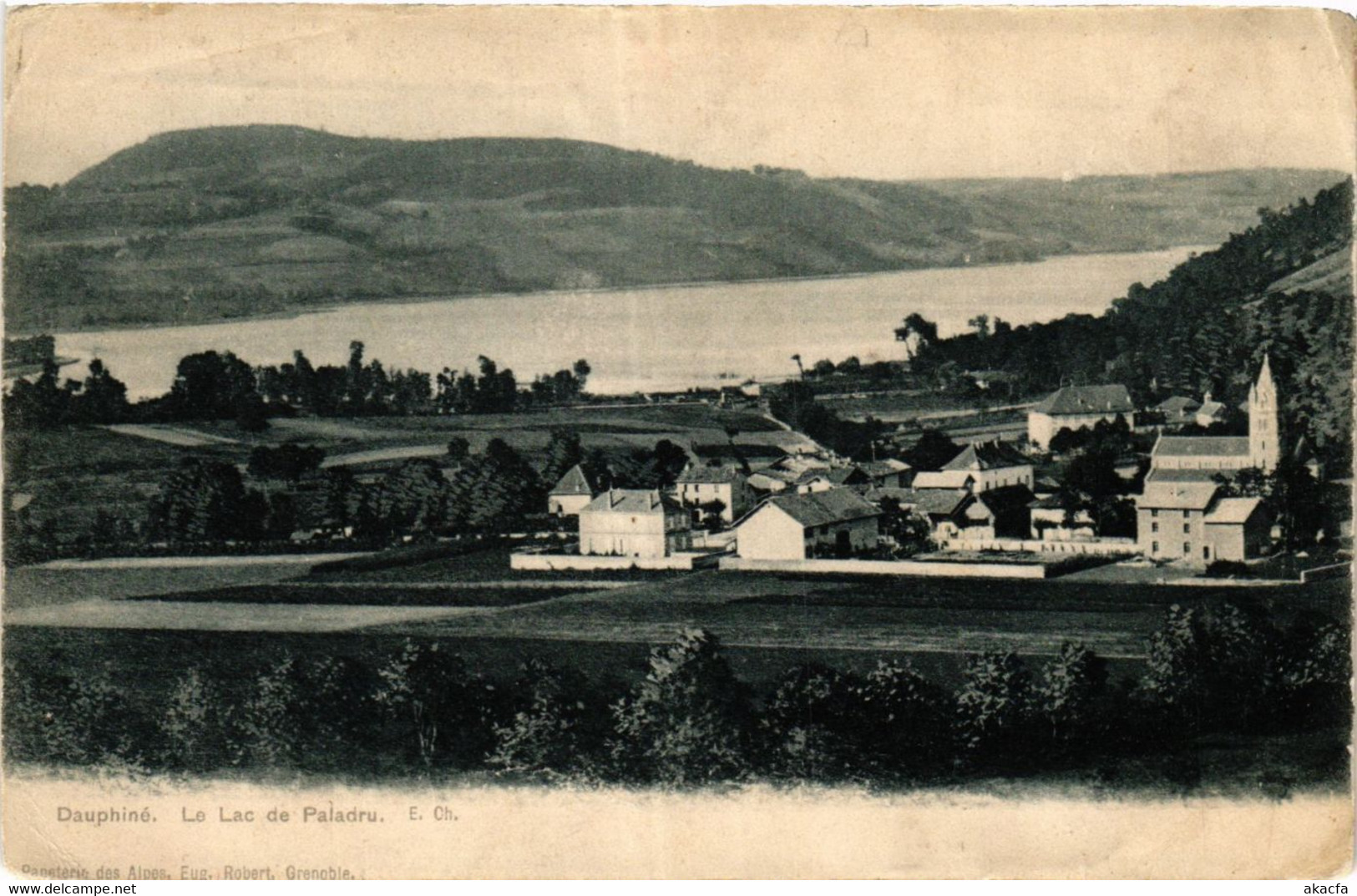 CPA Dauphiné - Le Lac de PALADRU (434566)