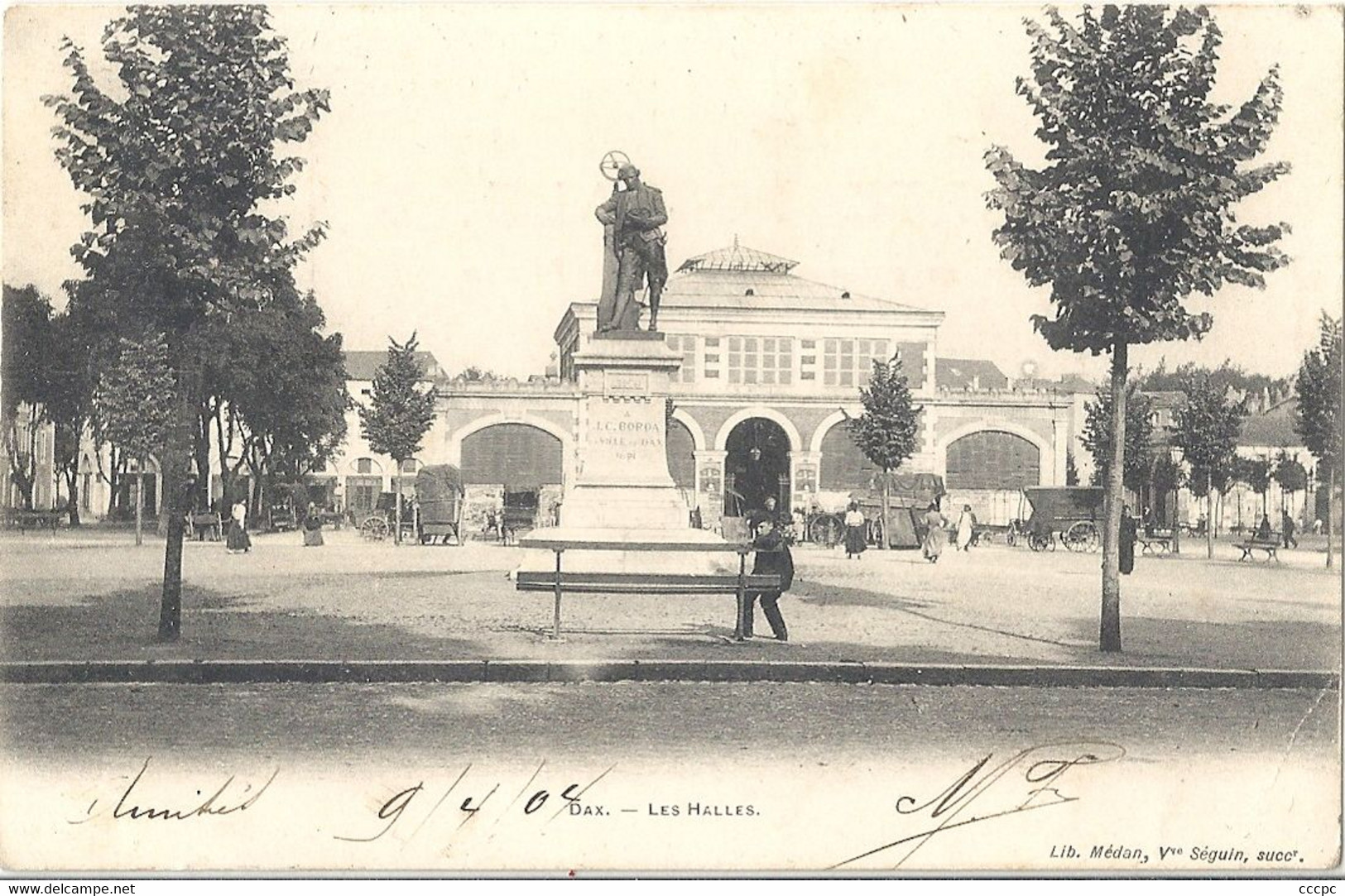 CPA Dax Les Halles