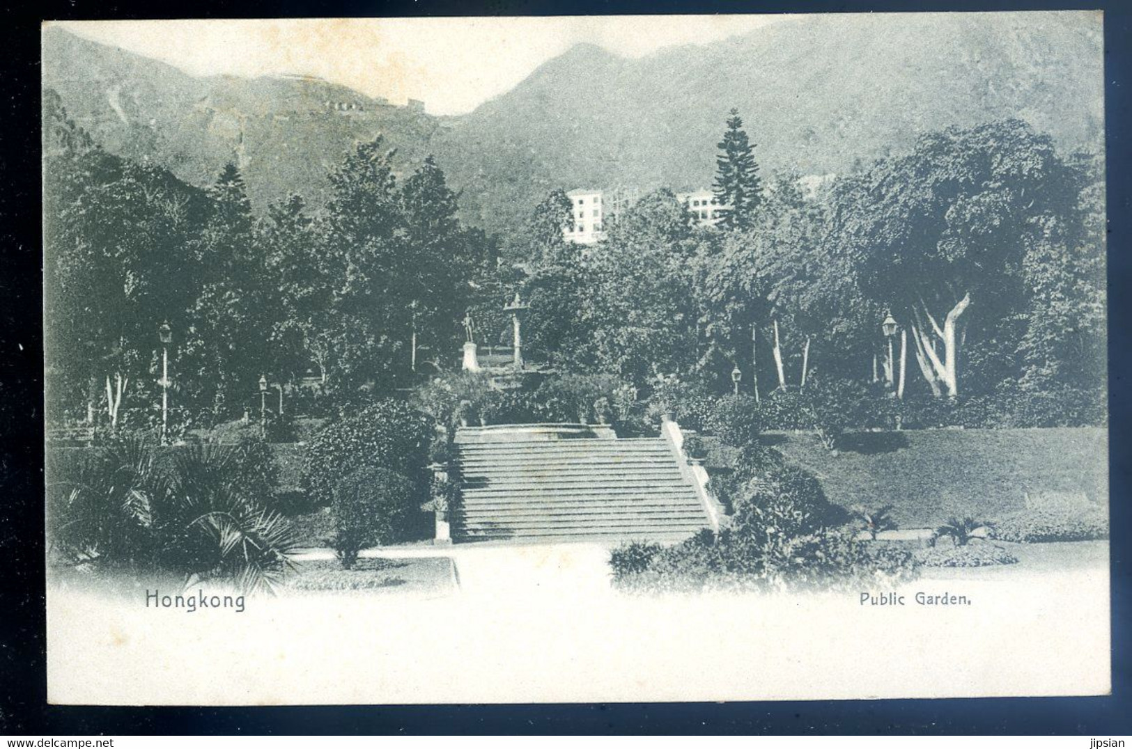 cpa de Chine -- Hong Kong -- Public garden -- Hongkong   FEV22-02