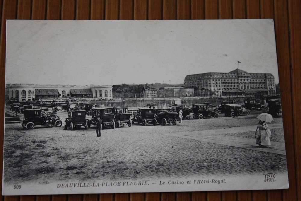 CPA deauville est une commune du département du Calvados égion Basse-Normandie plage fleurie casino