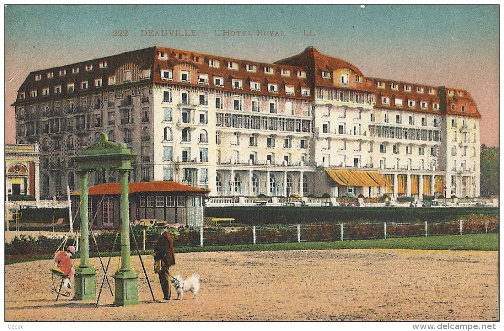 CPA Deauville - L´hôtel Royal