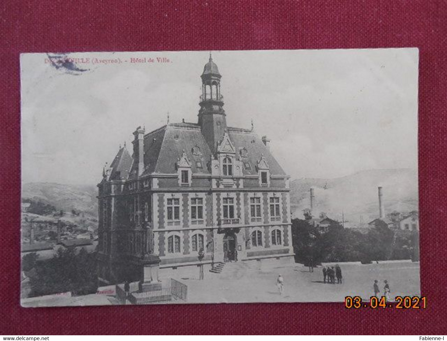 CPA - Decazeville - Hôtel de Ville