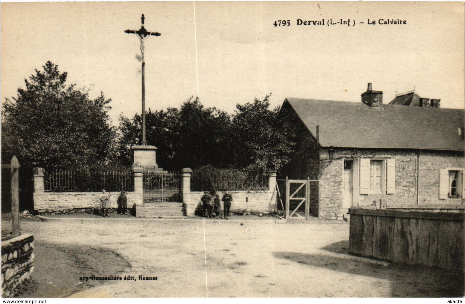 CPA Derval le Calvaire (1440337)