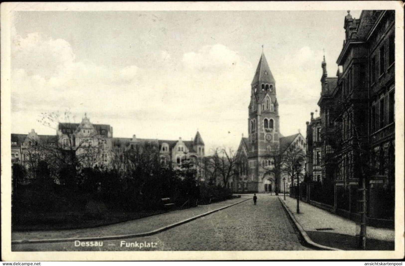 CPA Dessau in Saxe Anhalt, Funkplatz