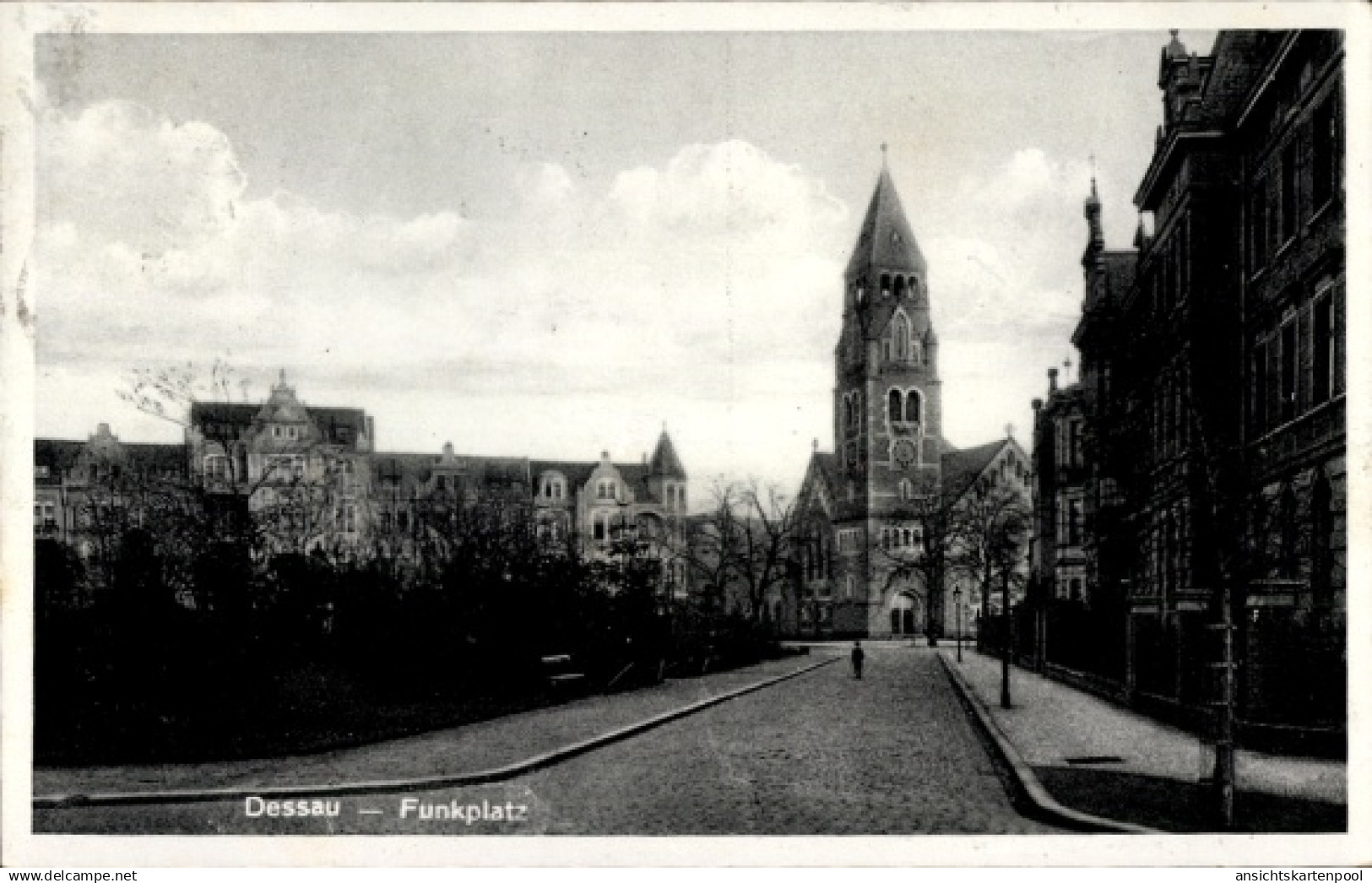 CPA Dessau in Saxe Anhalt, Funkplatz