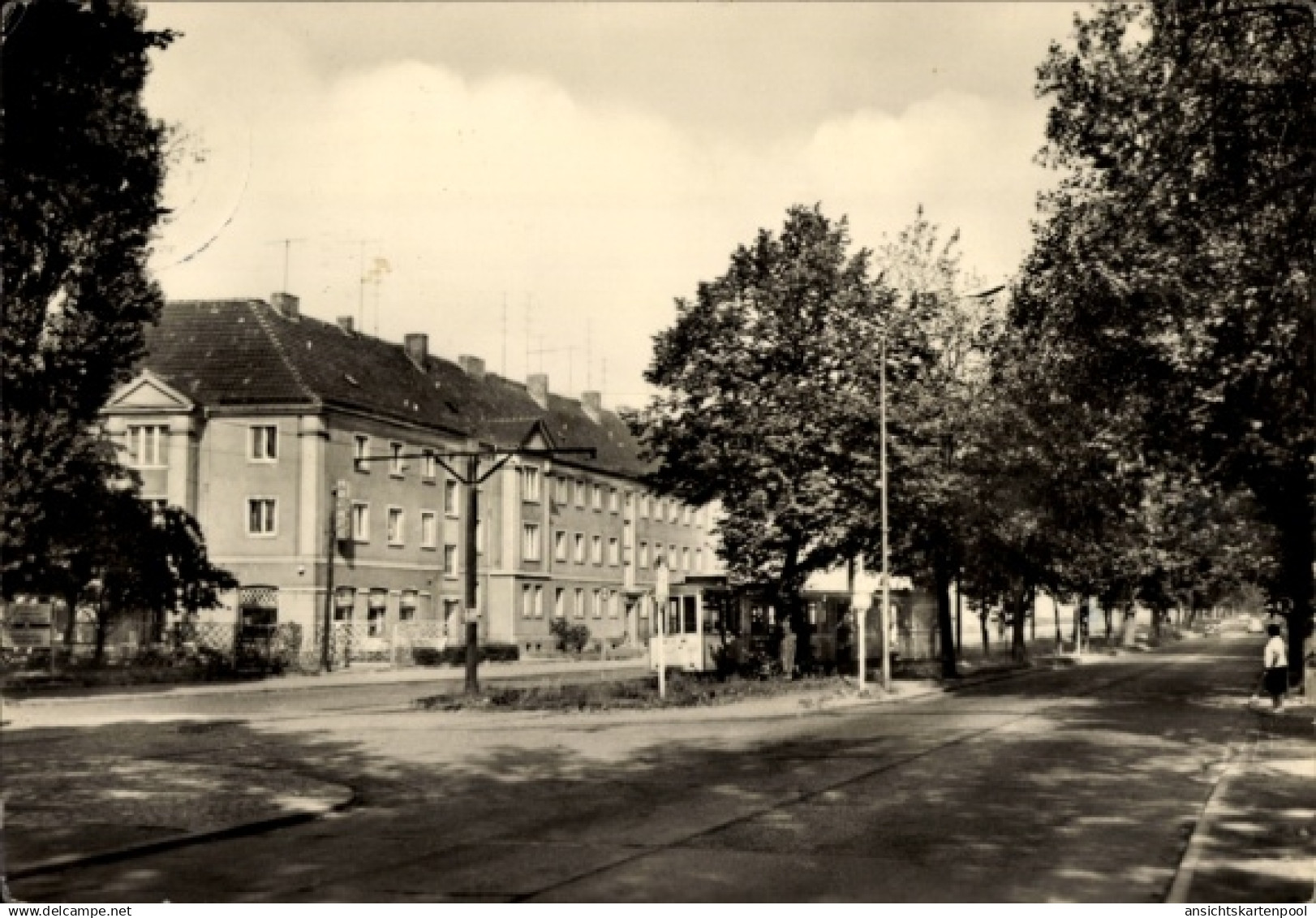 CPA Dessau in Saxe Anhalt, Heidestraße