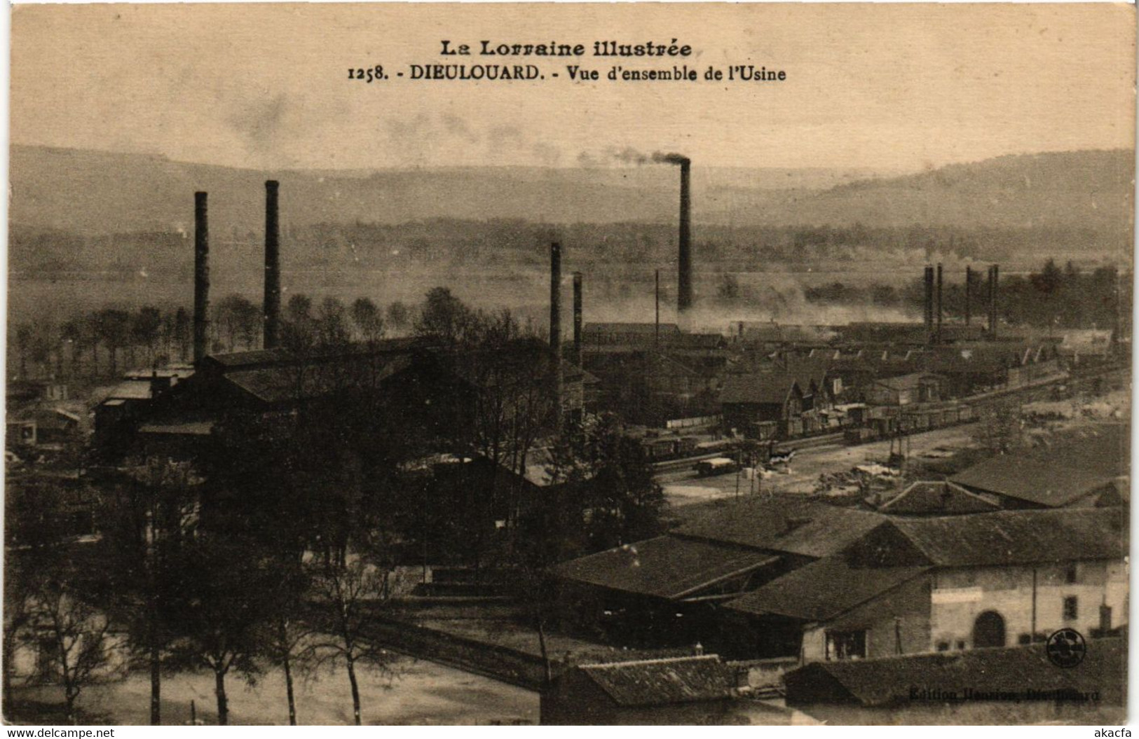 CPA DIEULOUARD - Vue d'ensemble de l'Usine (386414)