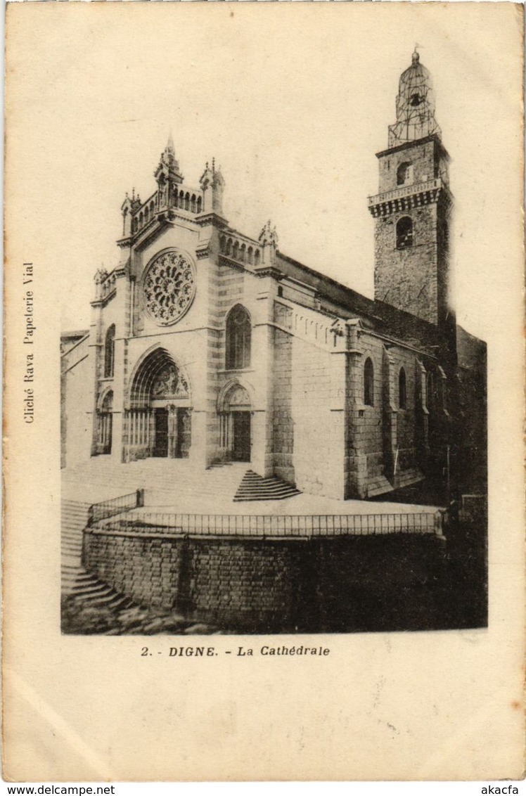 CPA Digne La Cathedrale (922052)