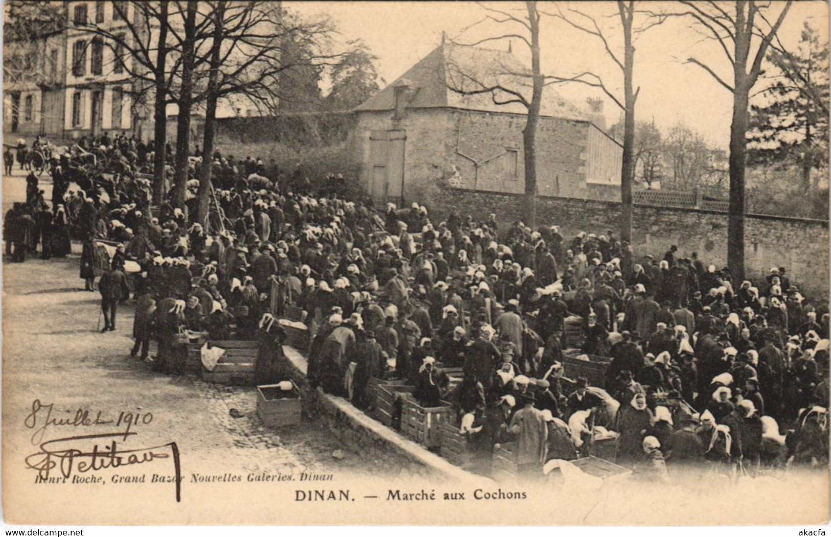 CPA DINAN - Marché aux cochons (119280)