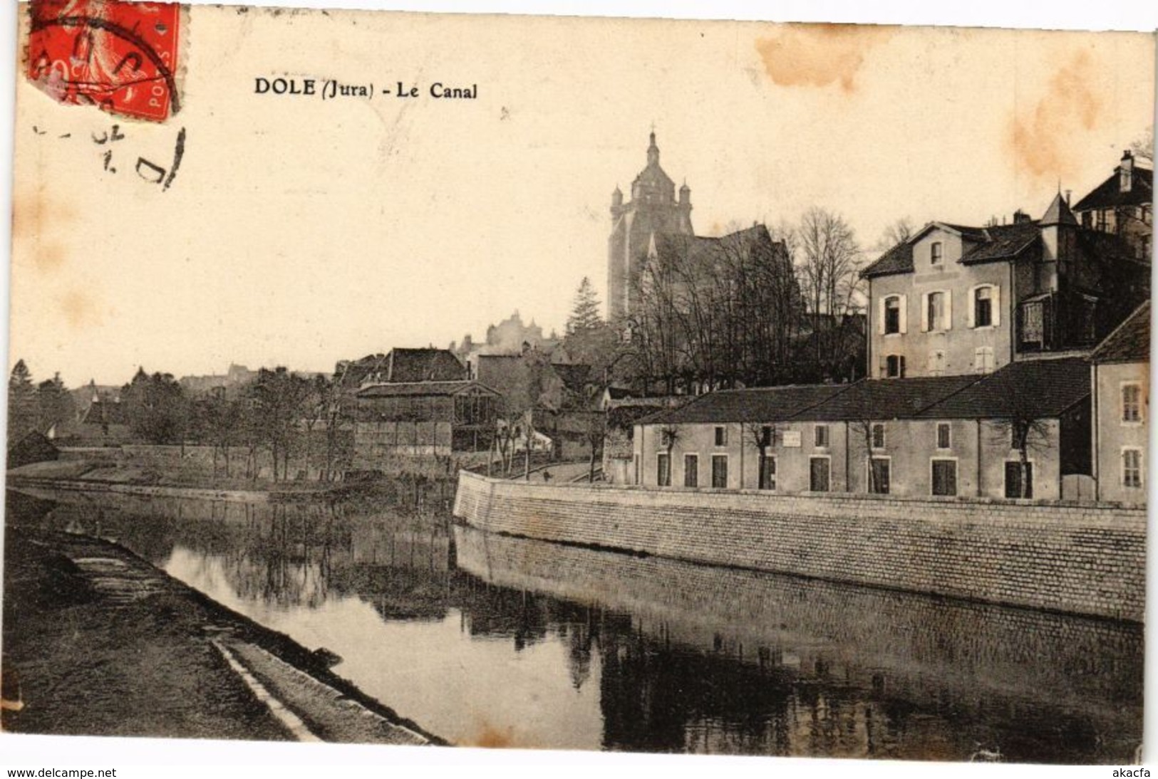 CPA DOLE-Le Canal (263537)