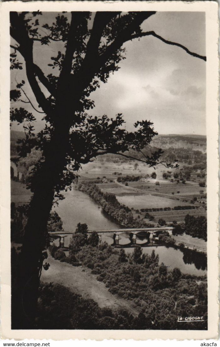 CPA Domme - Vue de la Barre en aval de Domme (1081094)