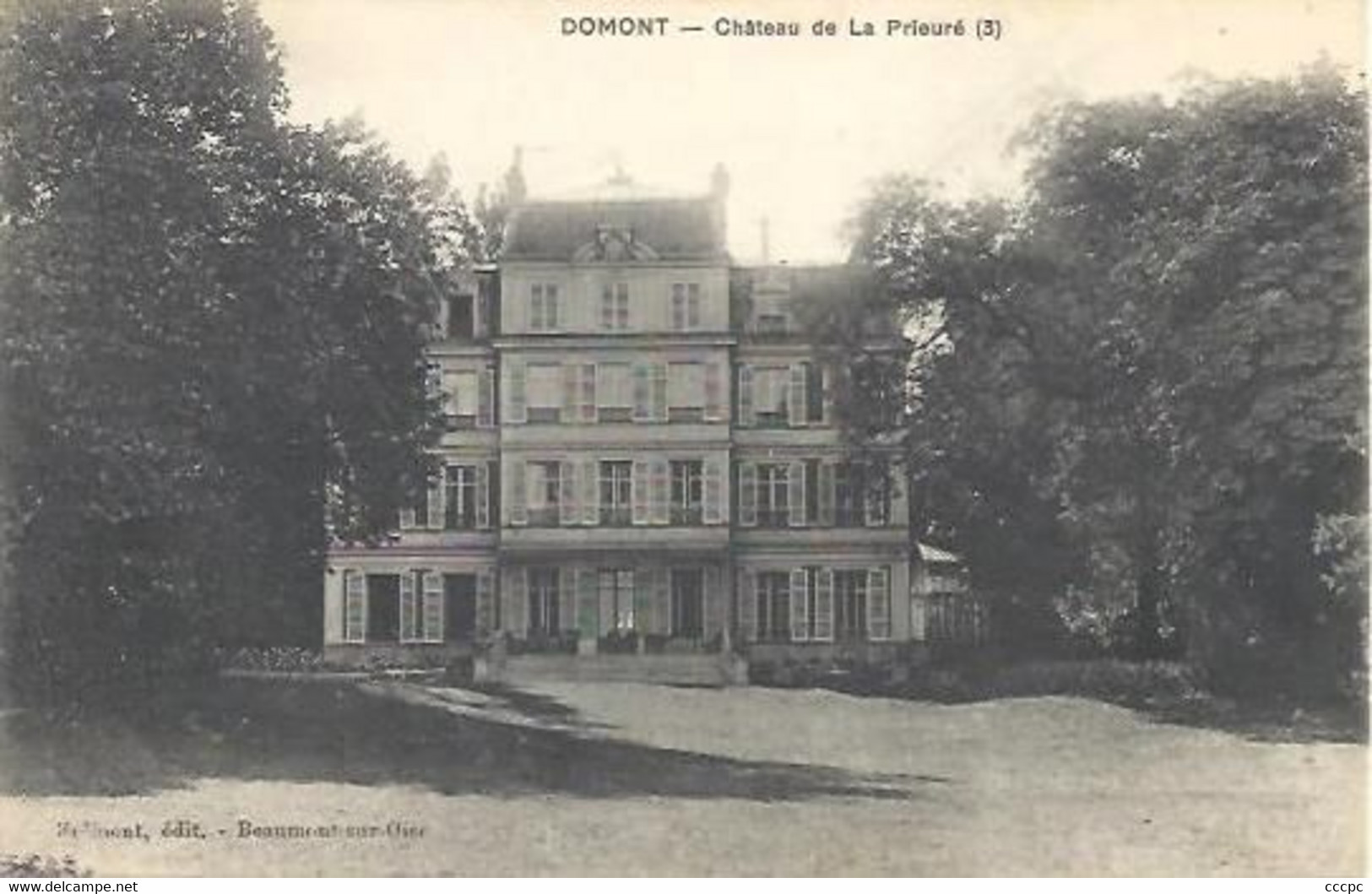 CPA Domont Château de la Prieuré