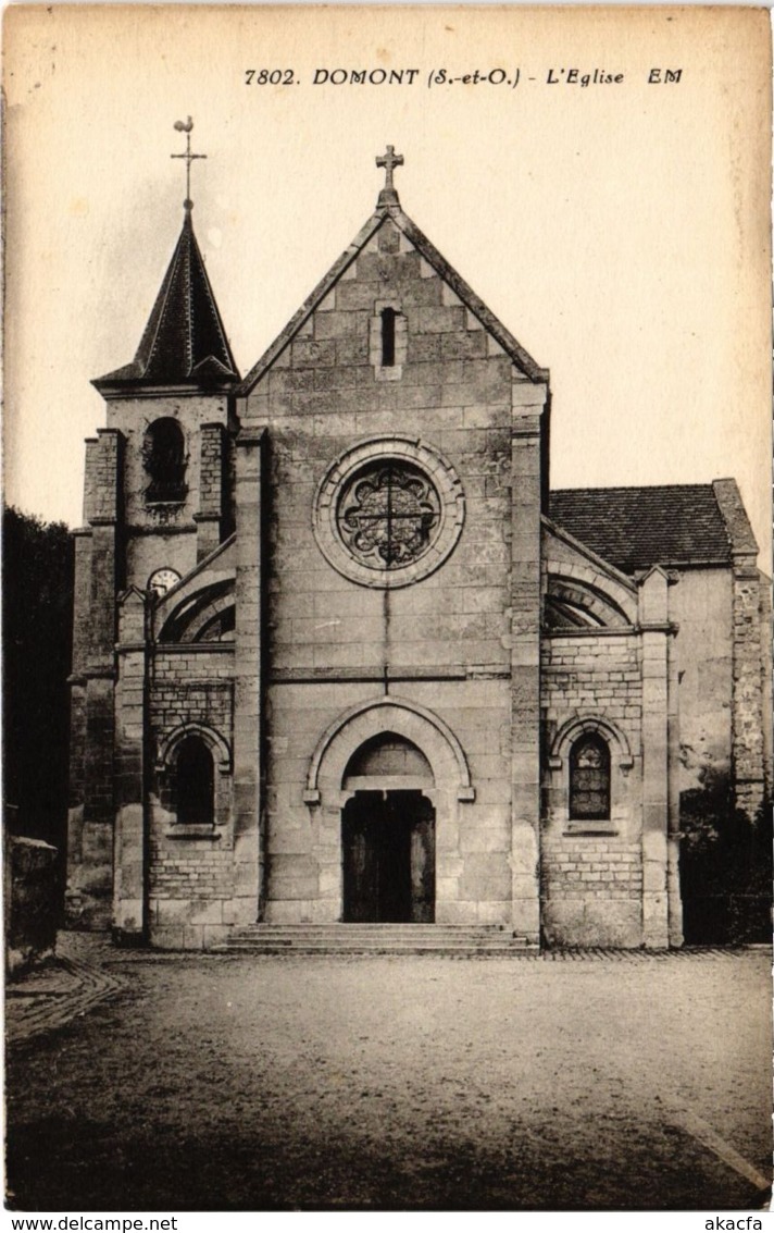 CPA DOMONT - L'Église (107182)